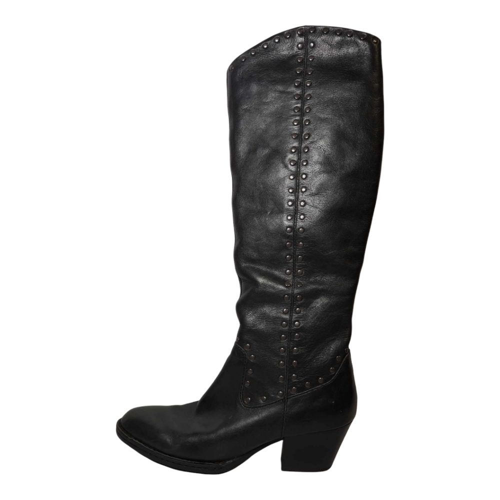 NEW Born Black Leather Boot SZ US 10 - Picture 4 of 16